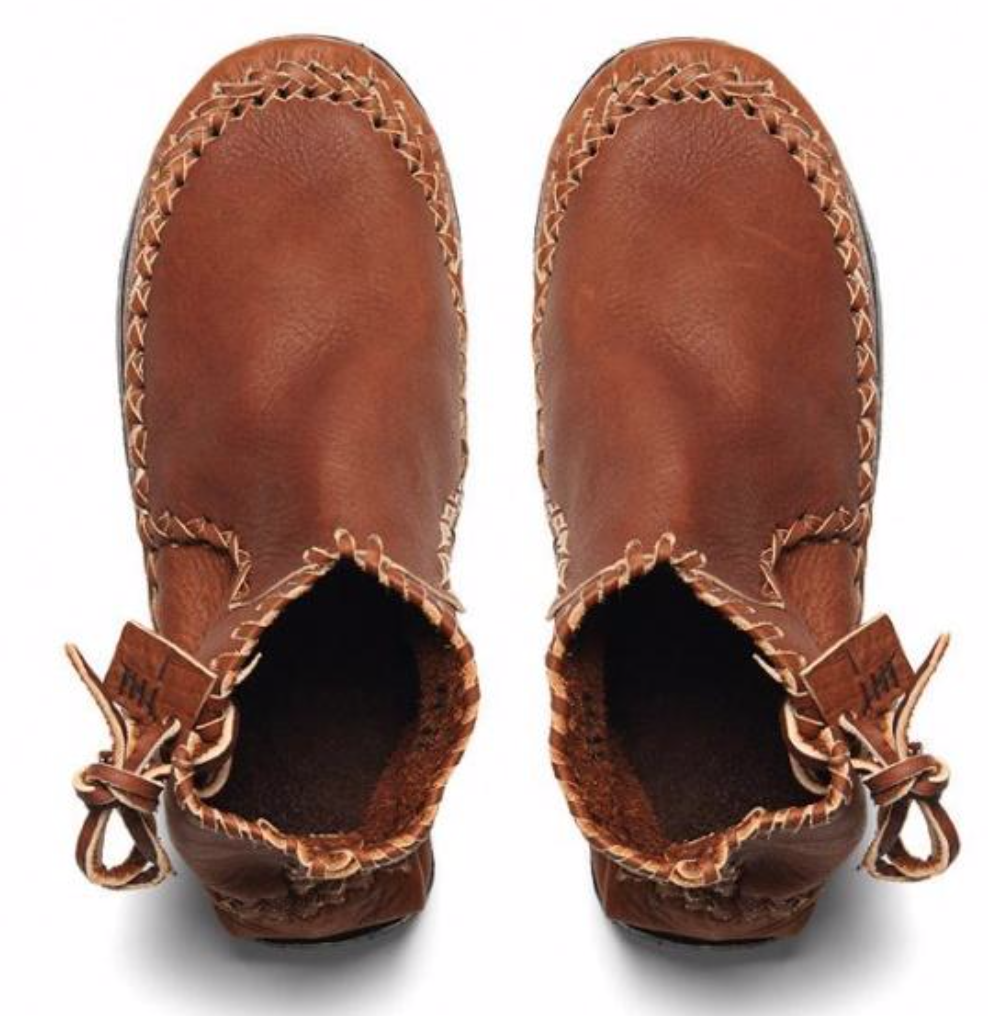 Handmade Leather Moccasin Boots