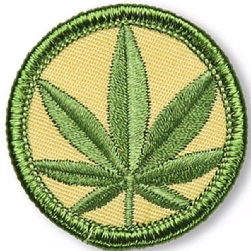 Smoking Badge - Patches from El Cosmico Provisions Co.