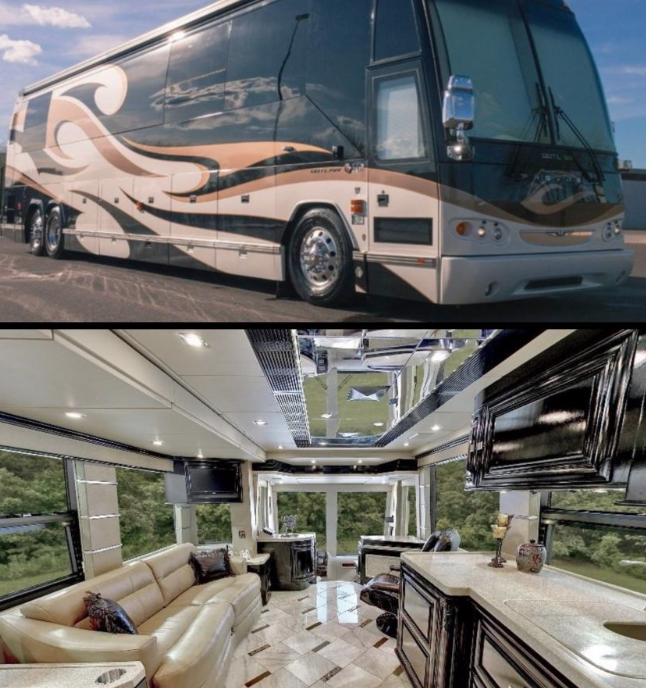 The Prevost Outlaw H3 JS from Goss Luxury Motorcoaches