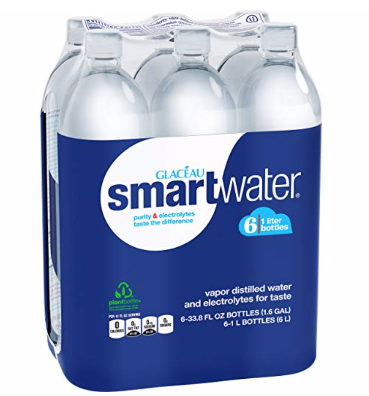 6-pack of Smartwater from Amazon.com