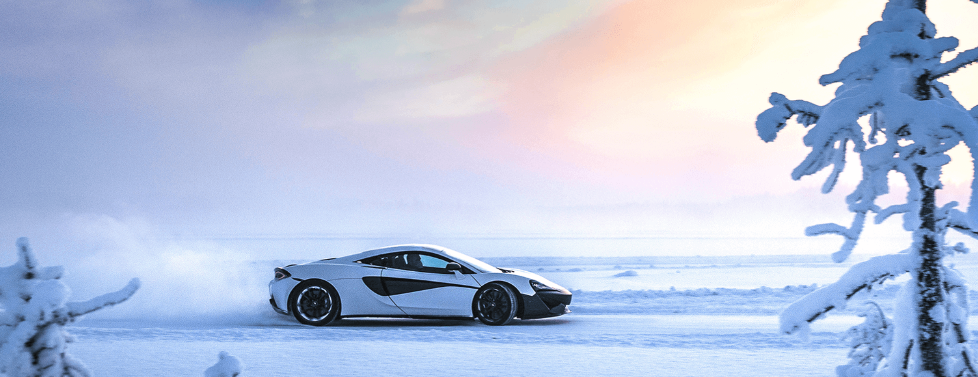 Pure McLaren Arctic Experience - Sports Car Driving on Ice in Finland!