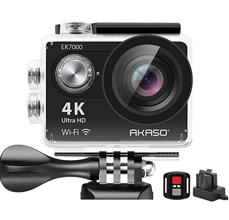 AKASO EK7000 4K WiFi Sports Action Waterproof Camcorder/Camera