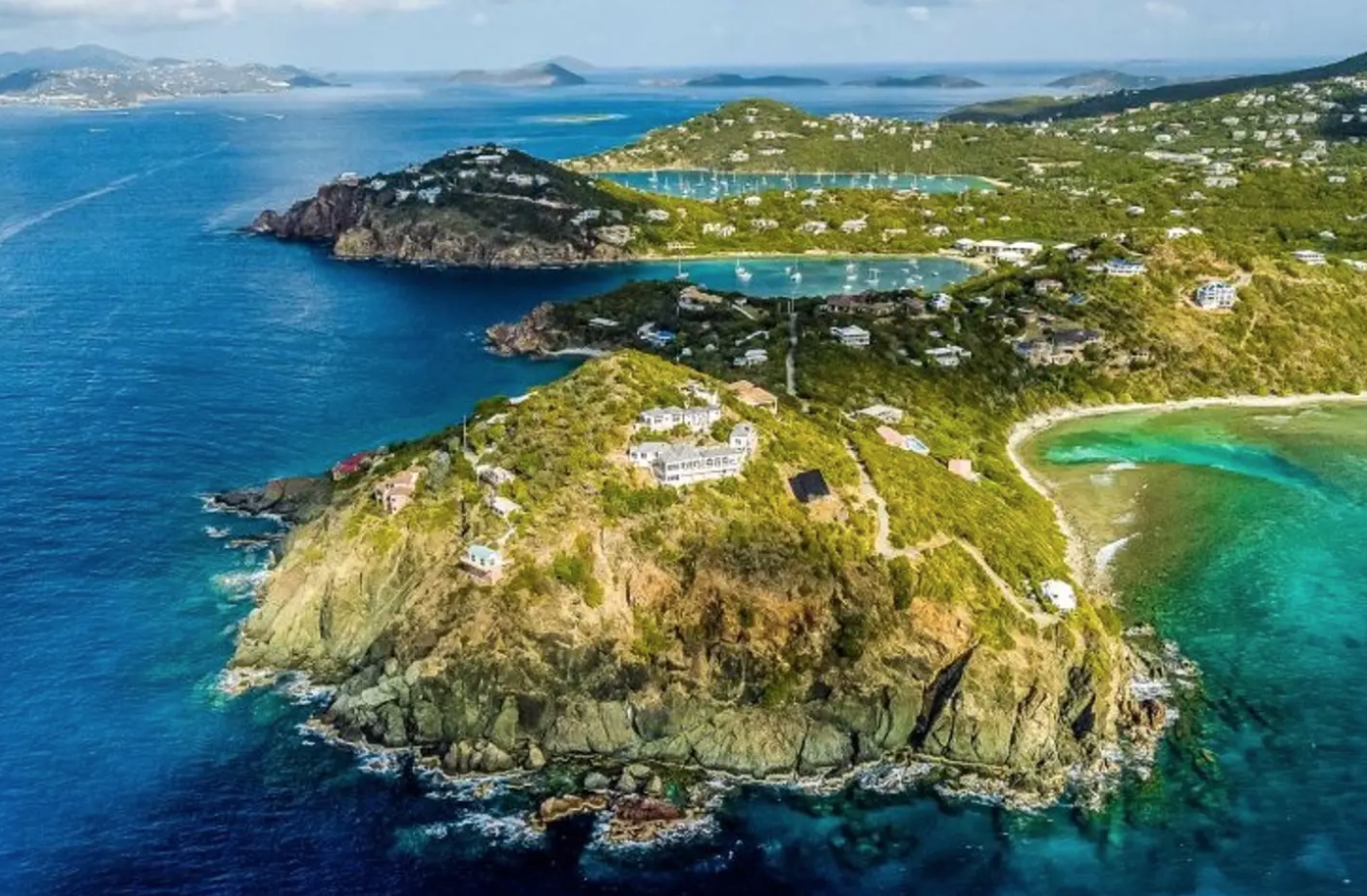 "Finisterre" - a two-acre, three-building complex on St. John