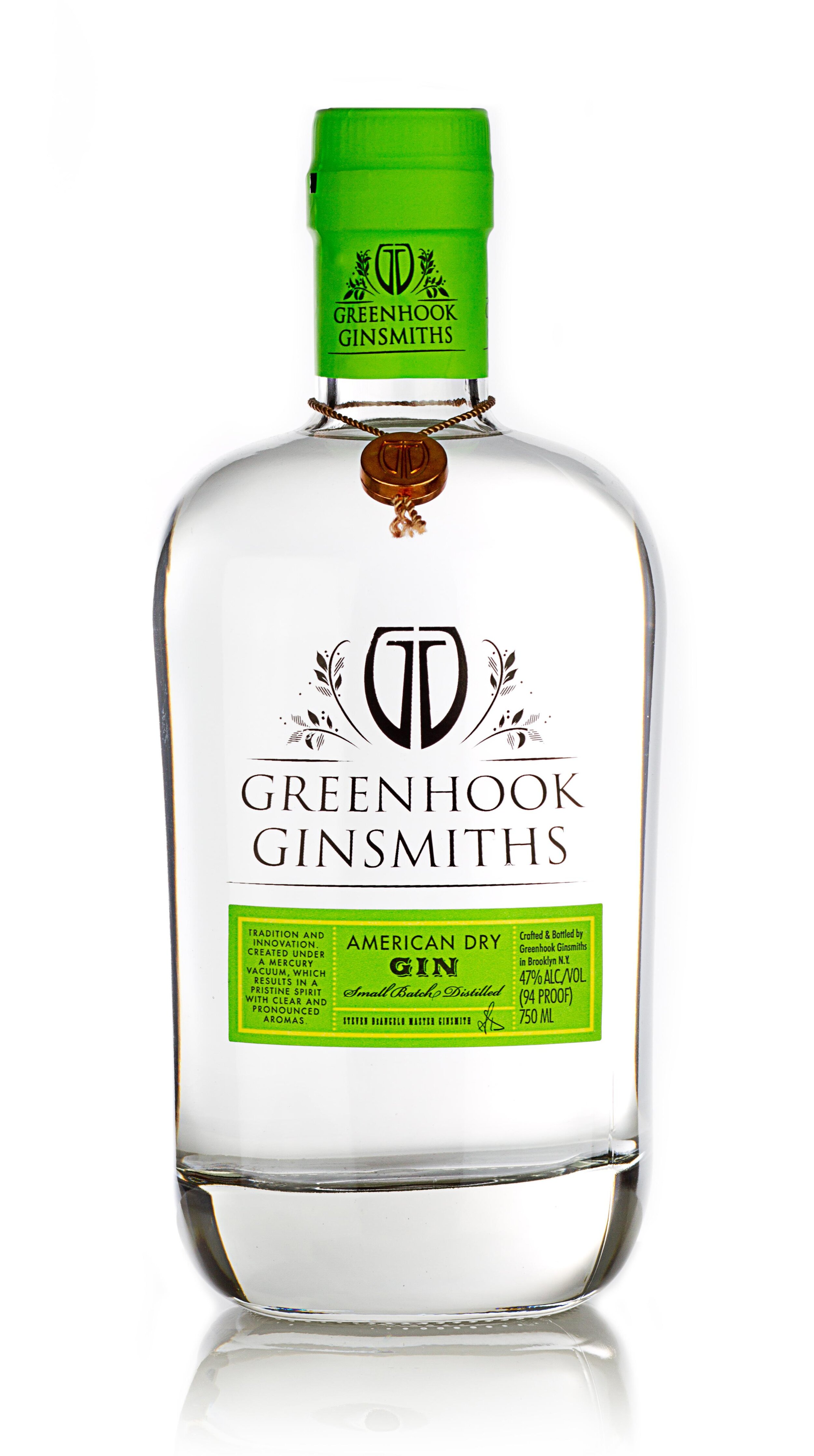 Greenhook Ginsmiths American Dry Gin via Wine.com