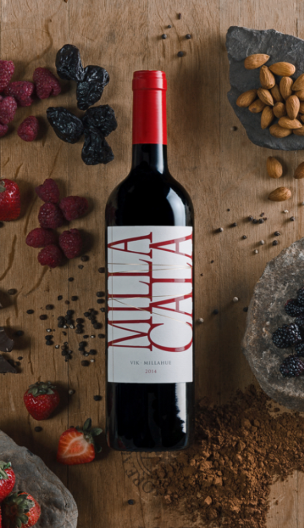 Milla Calla Wine, Viña Vik Winery, Chile
