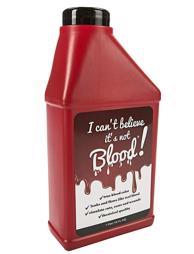 I Can't Believe It's Not Blood - Fake Blood on Amazon