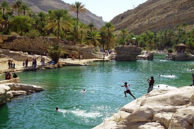 Wadi Bani Khalid - approximately two hours from Muscat, Oman