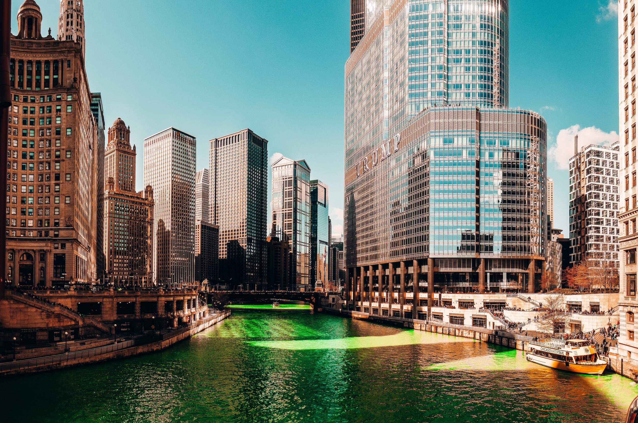 Alison visits Chicago for St. Patrick's Day, where they dye the river a bright shade of emerald green in celebration of hte holiday!