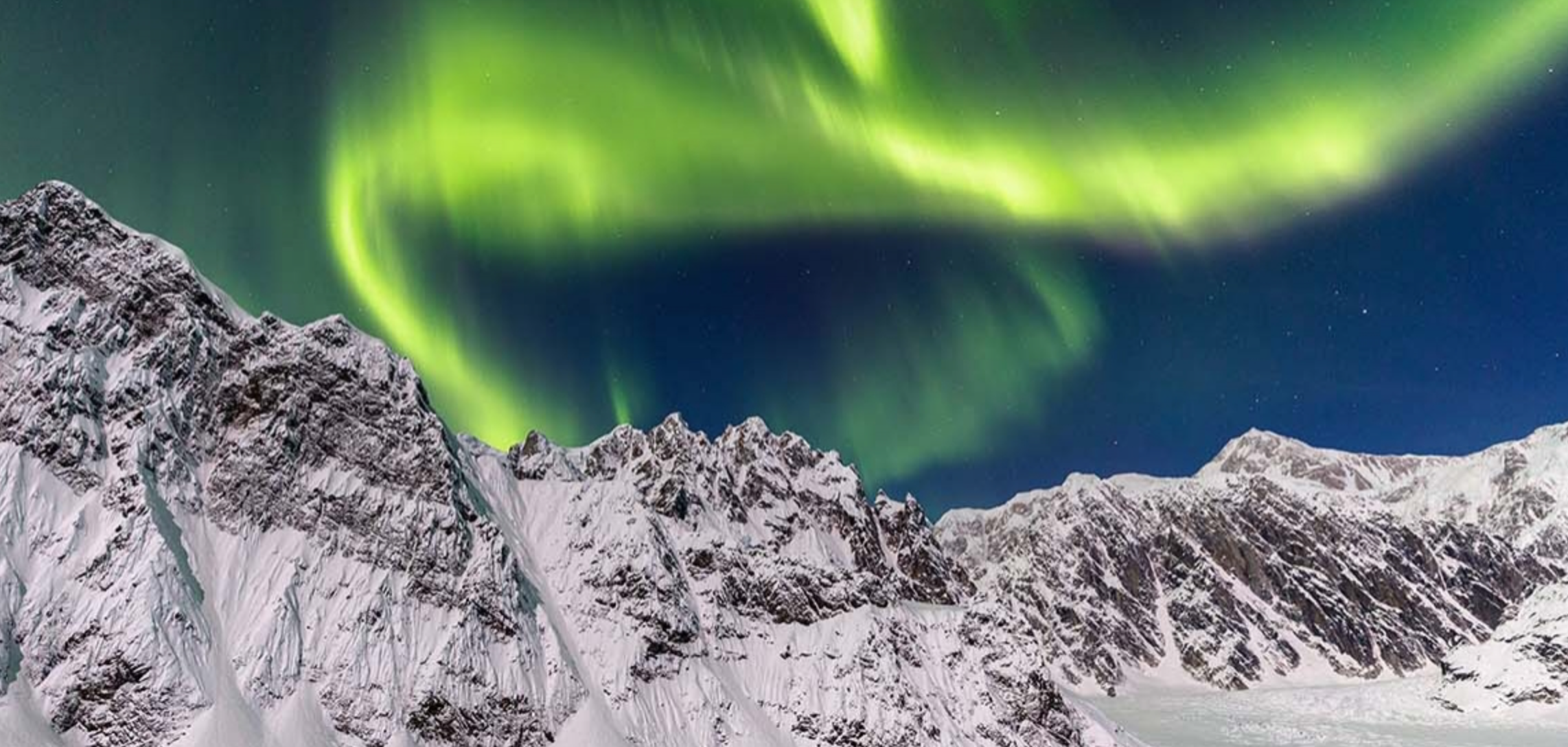 Catch the Northern Lights (Aurora Borealis) from the deck of Sheldon Chalet  in Denali National Park, Alaska