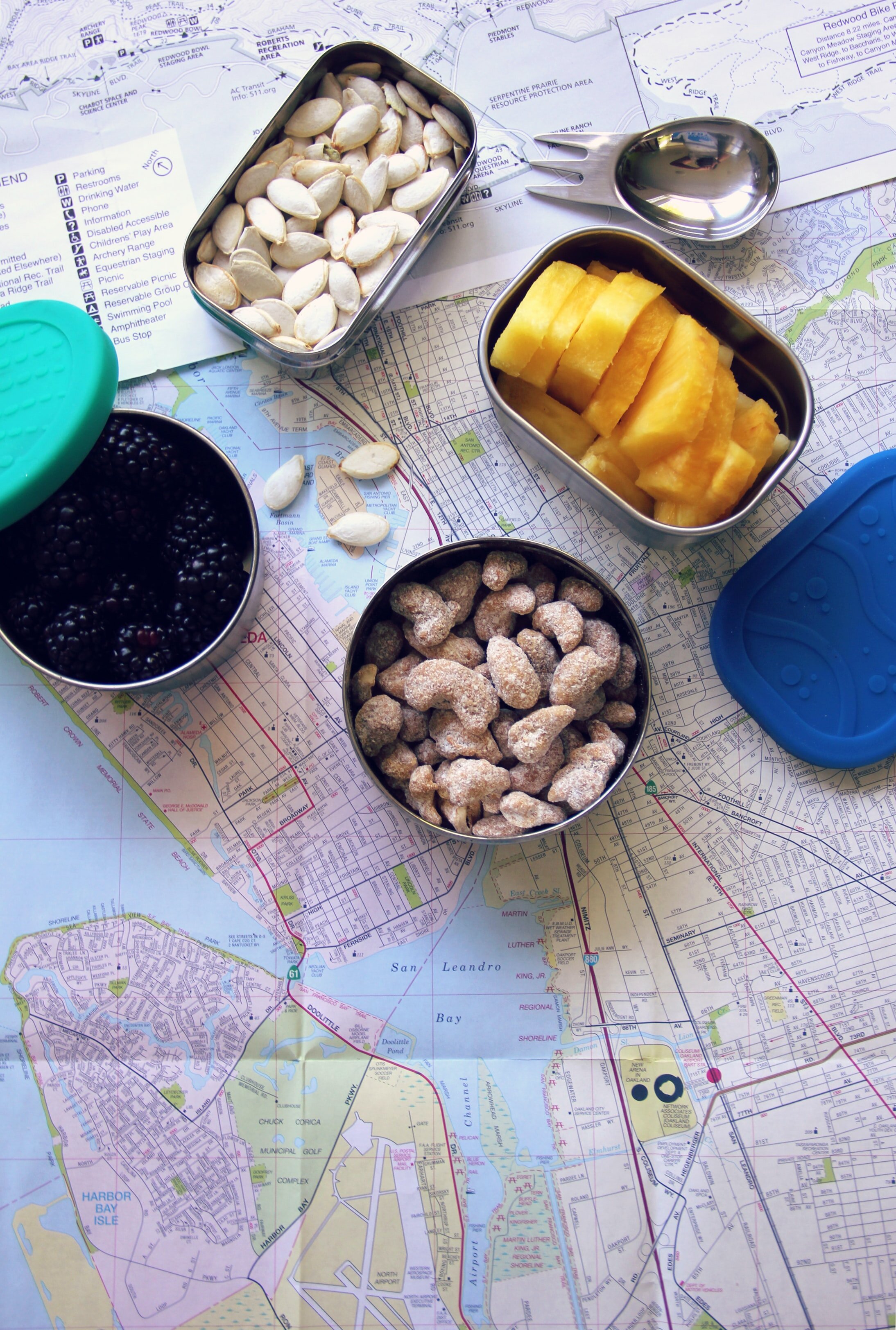 Snacks are a must for any road trip, and Lulu packs some good ones for her drive on Going-to-the-Sun Road in Glacier National Park, Montana