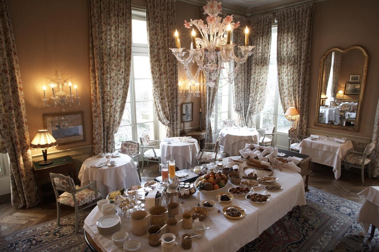 Breakfast Spread at La Mirande in Avignon, France