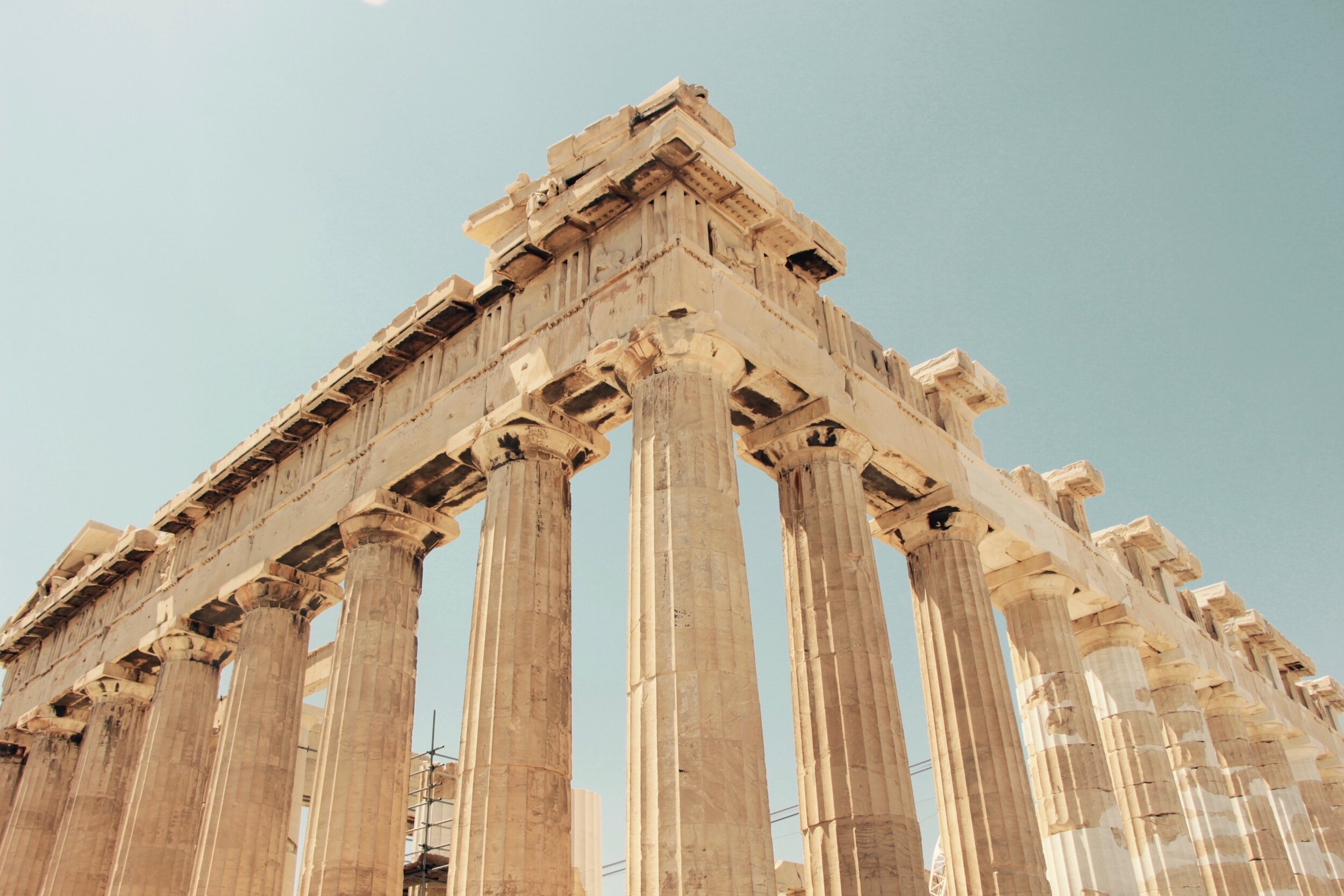 Alison and crew make a pit stop in Athens on their way to Paros Island, Greece - 10K Dollar Day (Copy)