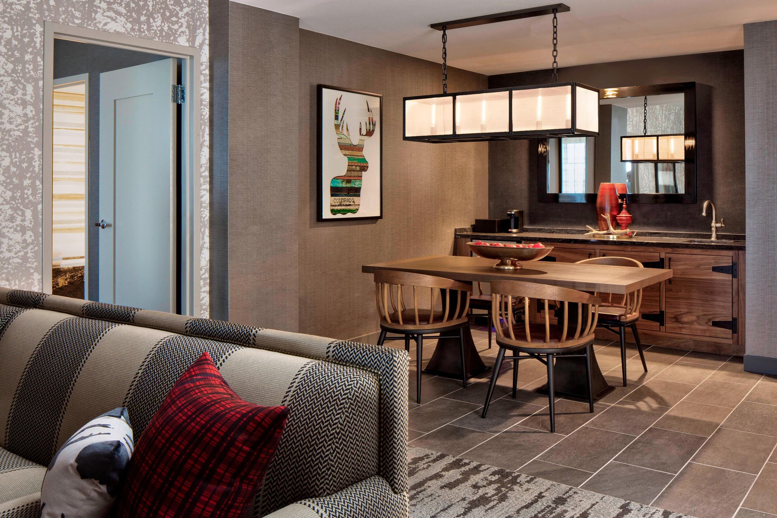 Dining Area of Deluxe Suite at Gaylord Rockies Resort - Aurora, Colorado near Denver