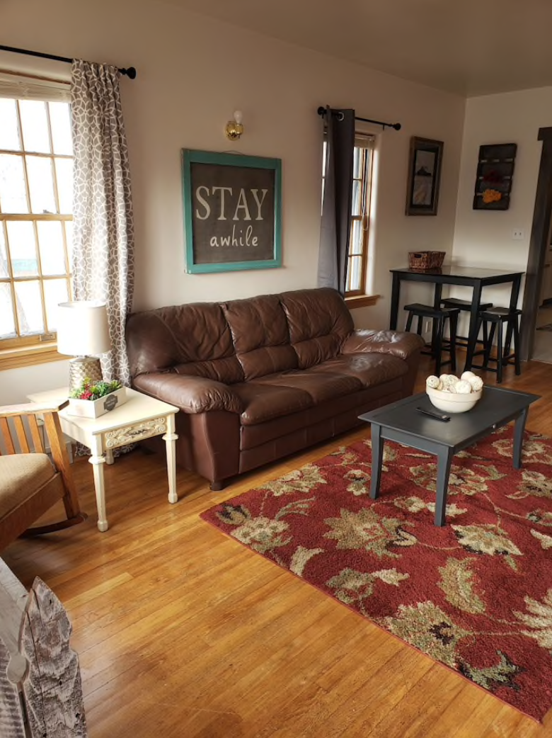 Charming one bedroom Airbnb located in downtown Spearfish, South Dakota