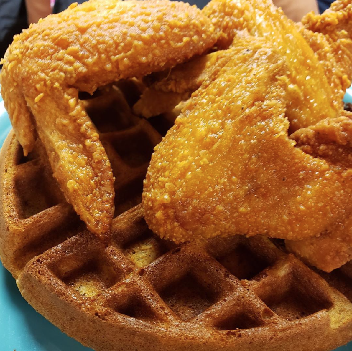 Sweet Potato Sensations Fried Chicken and Sweet Potato Waffle - Detroit, Michigan