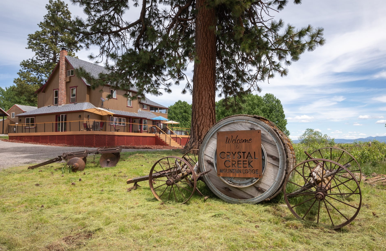 Crystal Creek Lodge near Crater Lake, Oregon on Airbnb