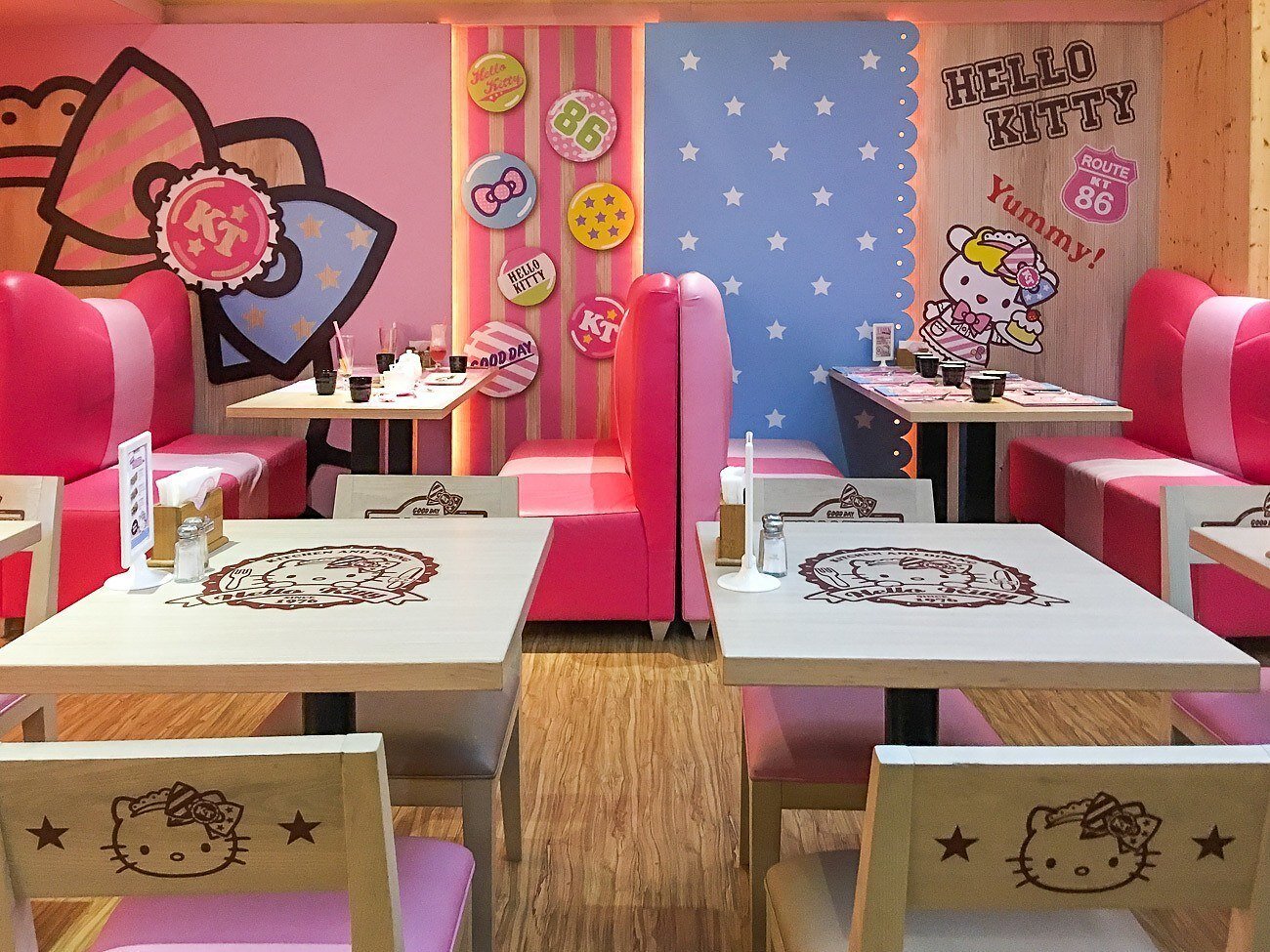 Hello Kitty Cafe in Taipei, Taiwan - La Jolla Mom