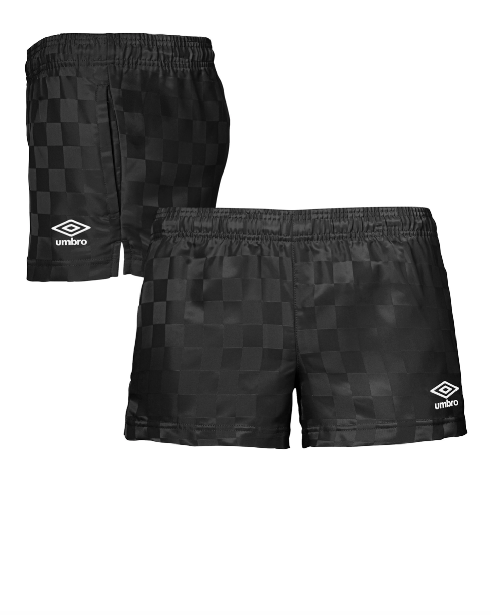 Umbro 90's inspired checkered shorts