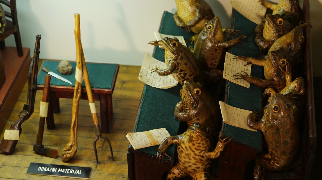 Froggyland, Croatian Musuem of Taxidermied Frogs