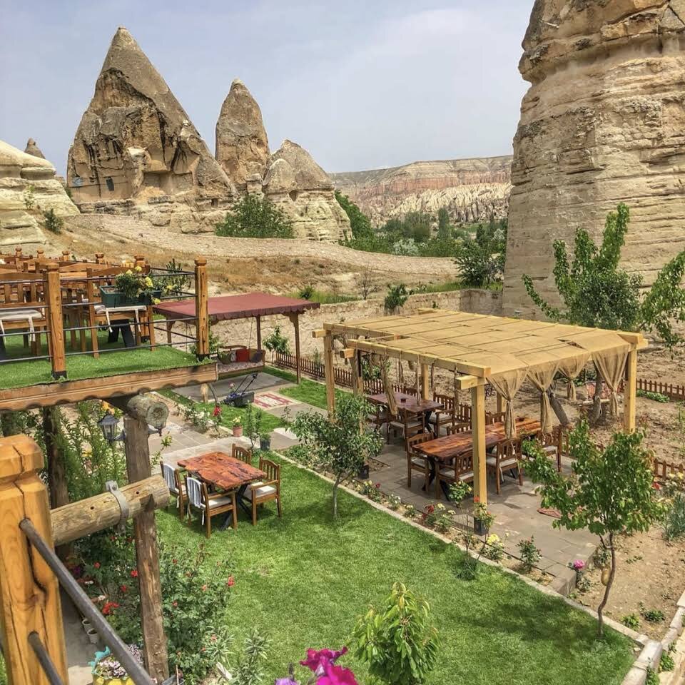 Görkündere Cafe Breakfast - Cappadocia, Turkey