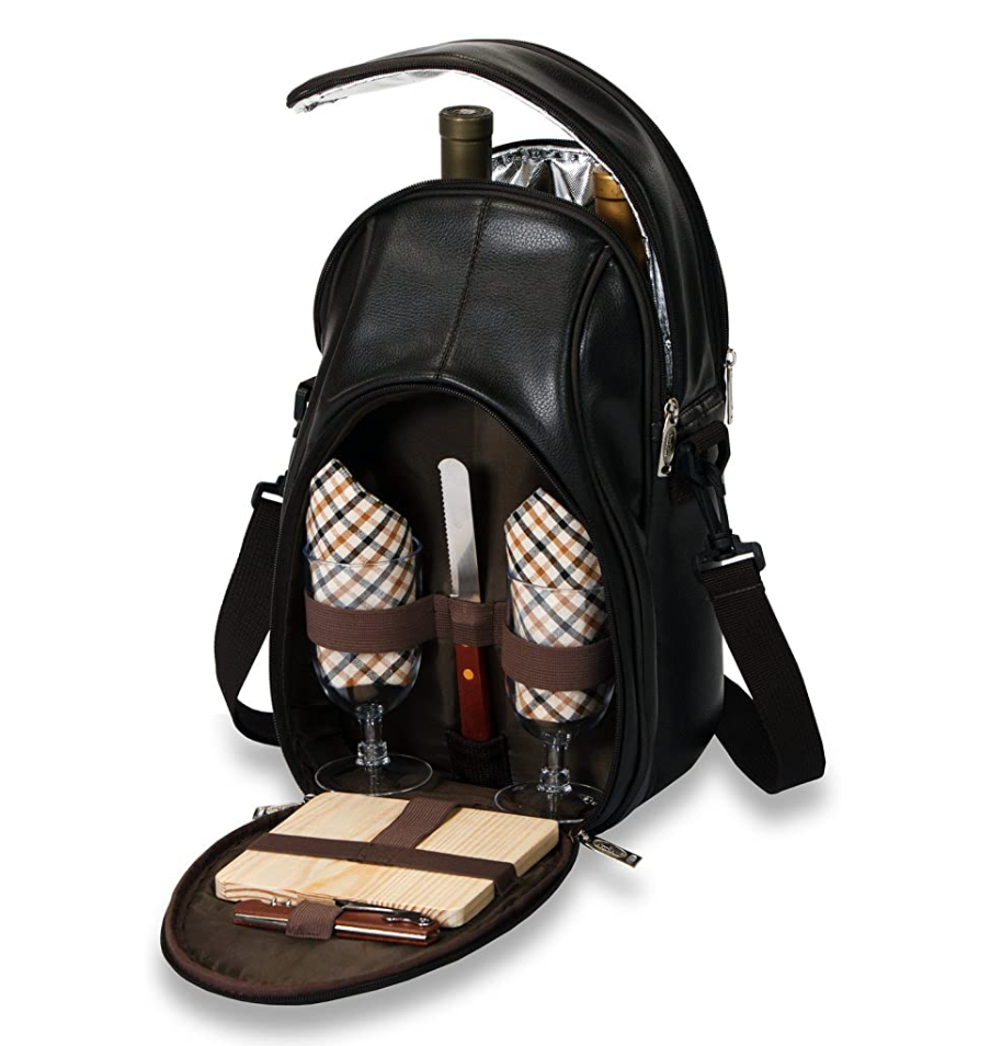 Picnic Plus Brava Wine &amp; Cheese Backpack