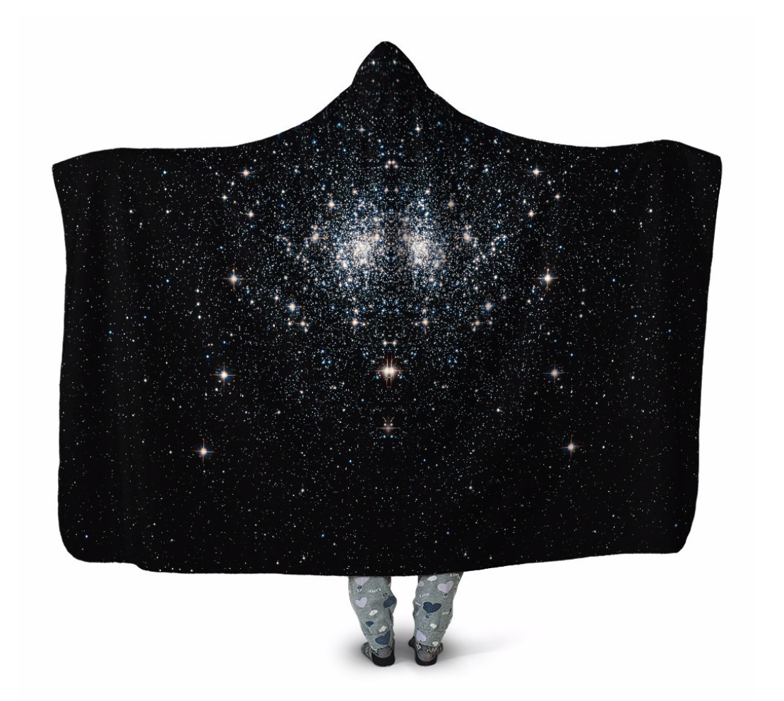 Deep Contact Hooded Blanket