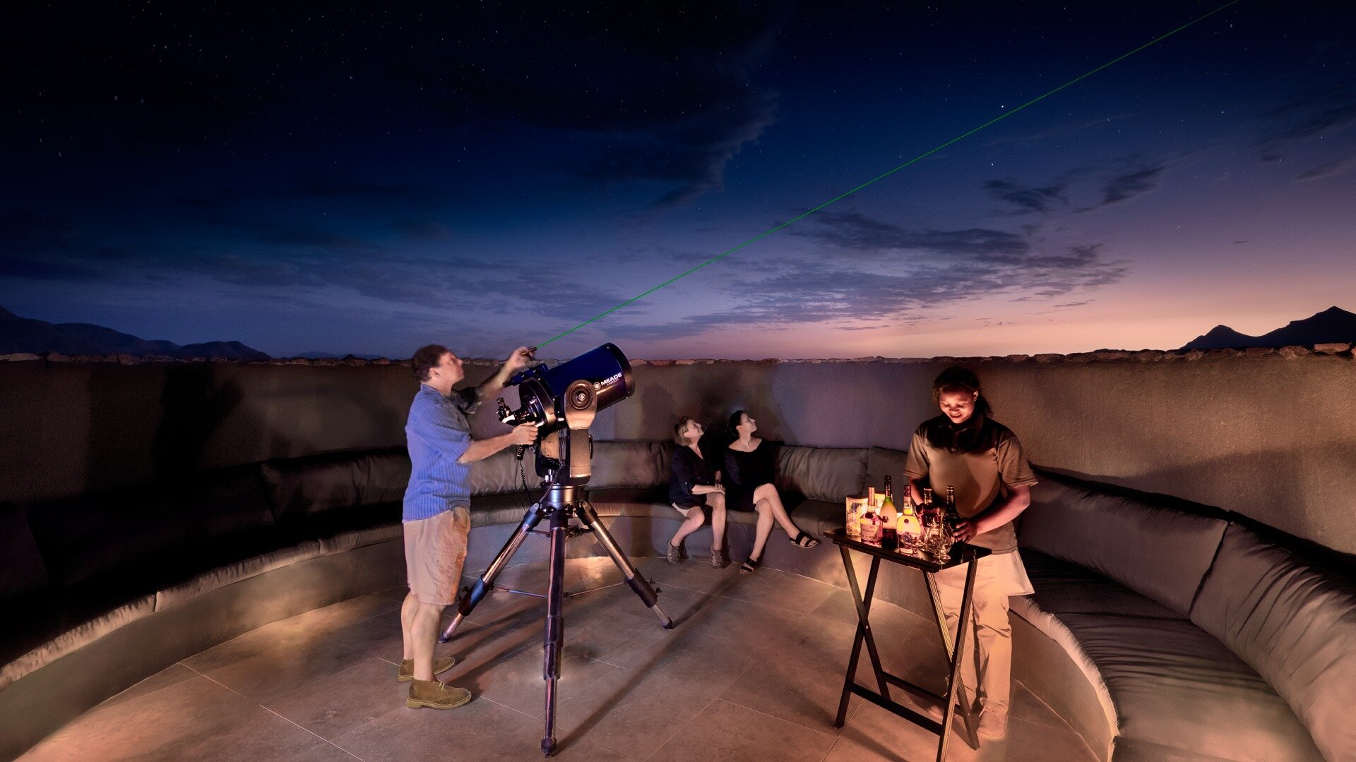 Stargazing at &amp;Beyond Sossusvlei Desert Lodge - Namibia, Africa