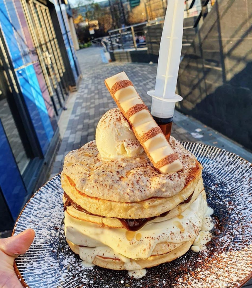 Pancakes from The Dispensary - Newcastle, England, United Kingdom