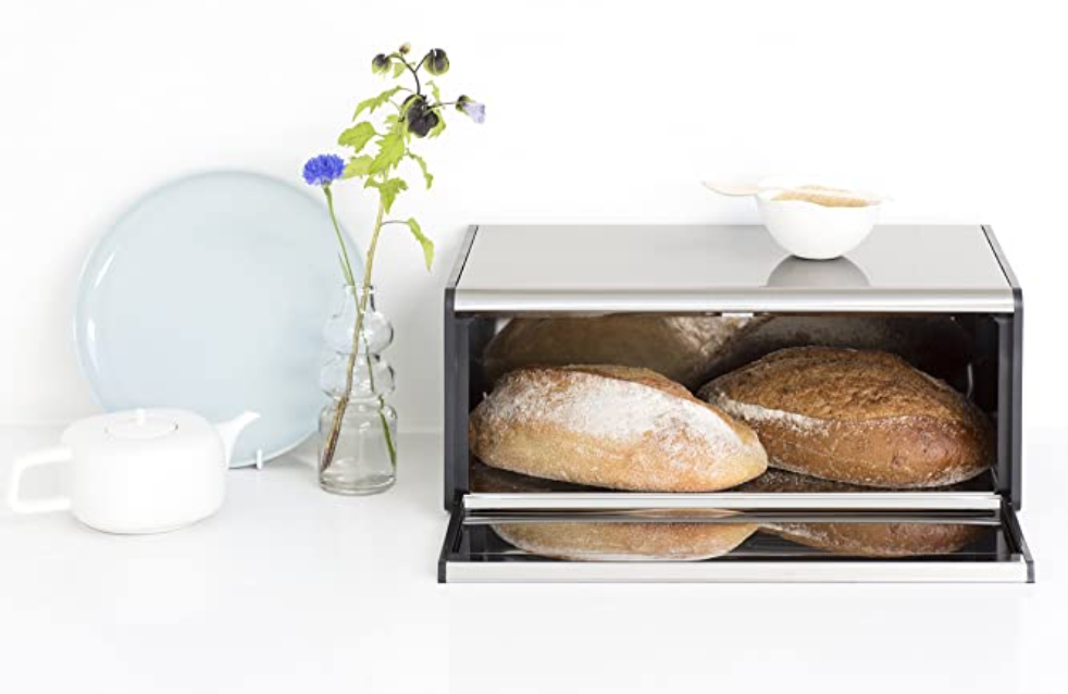 Brabantia Fall Front Bread Box on Amazon.com