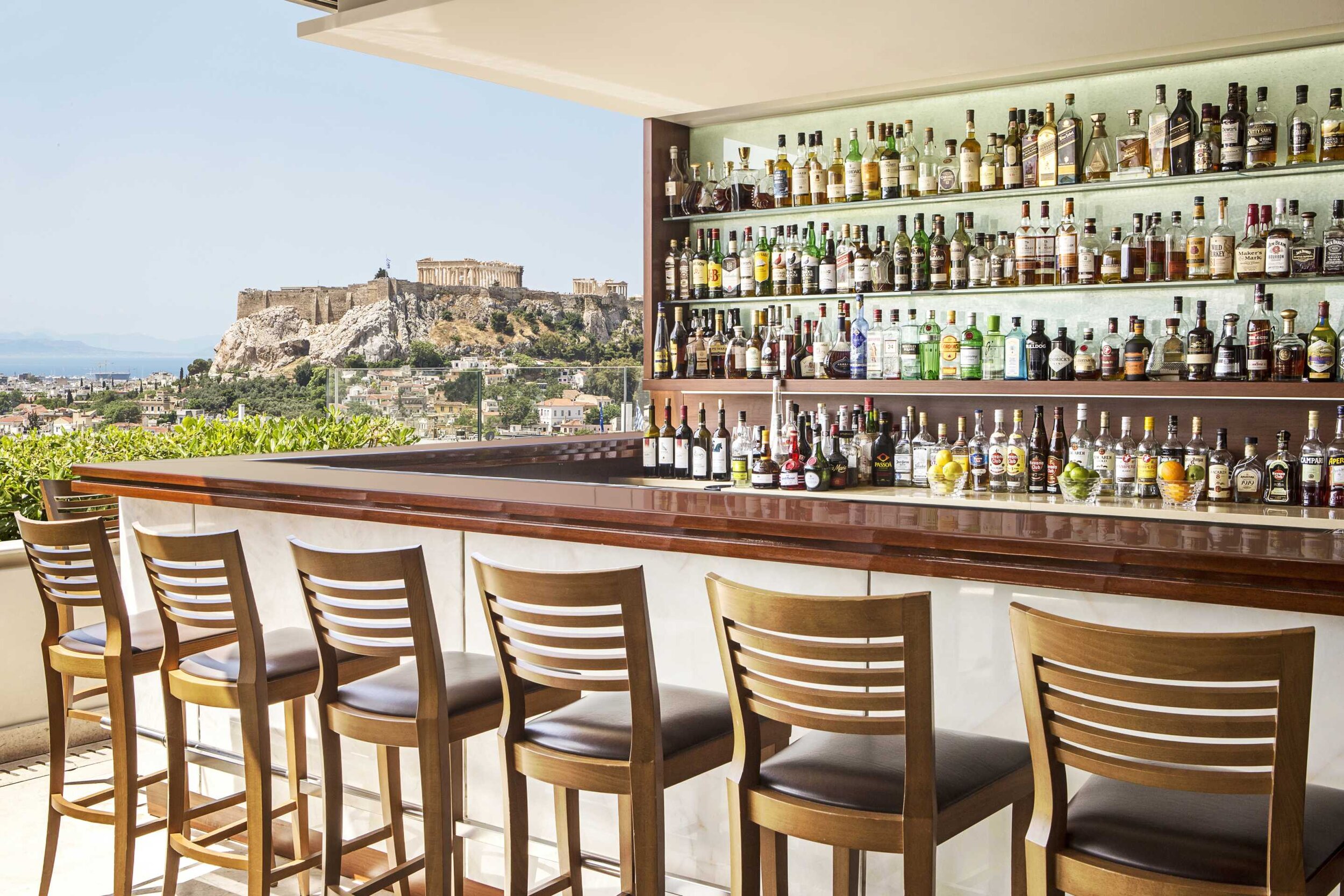 Rooftop Bar at Hotel Grande Bretagne - Athens, Greece