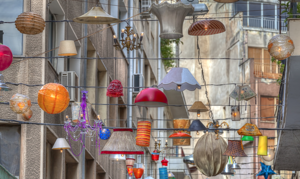 Pittaki Street Lanterns - photo by Anastasios71 / Shutterstock