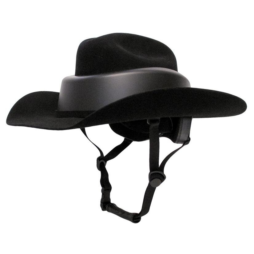 Resistol RideSafe Western Hat Helmet  