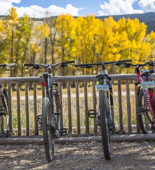 Personal Mountain Bike Rental comes with your booking at The Ranch at Rock Creek - Philipsburg, Montana
