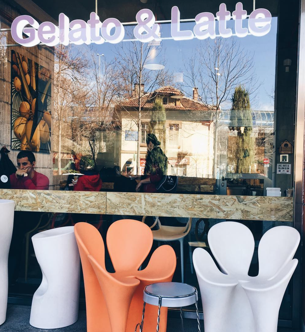 Gelato &amp; Latte - Sofia, Bulgaria (Copy)
