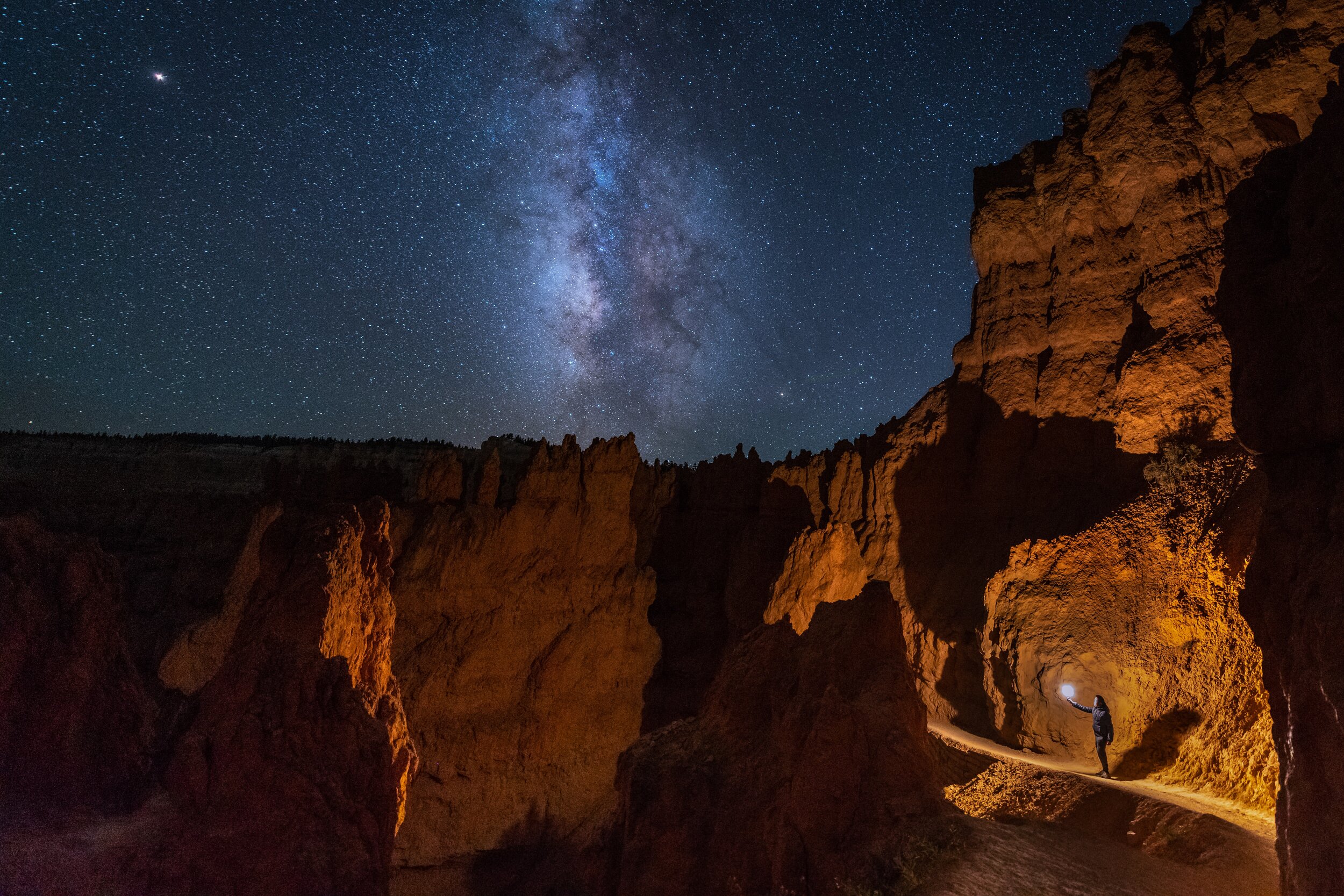 10K Dollar Day does some stargazing in Bryce Canyon National Park
