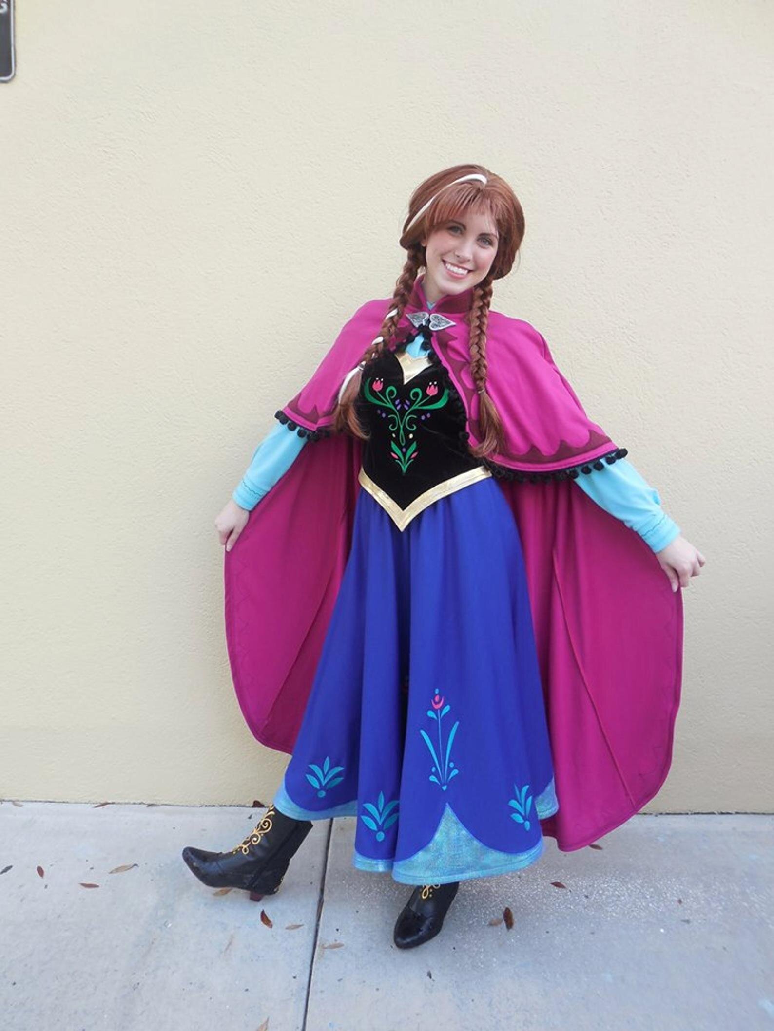 Custom Anna Costume by Etsy seller Prestige Couture