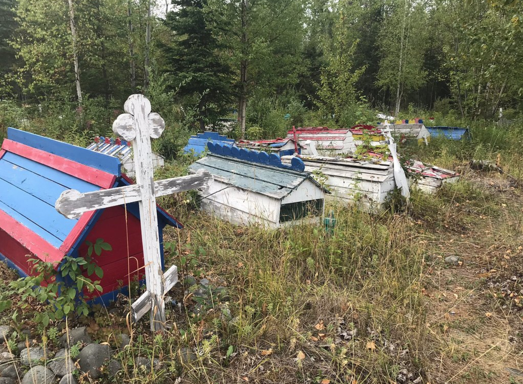 Burial Spirit Houses at Eklutna Historical Park - TripAdvisor Traveler photo submitted by hatw160 (Aug 2019)