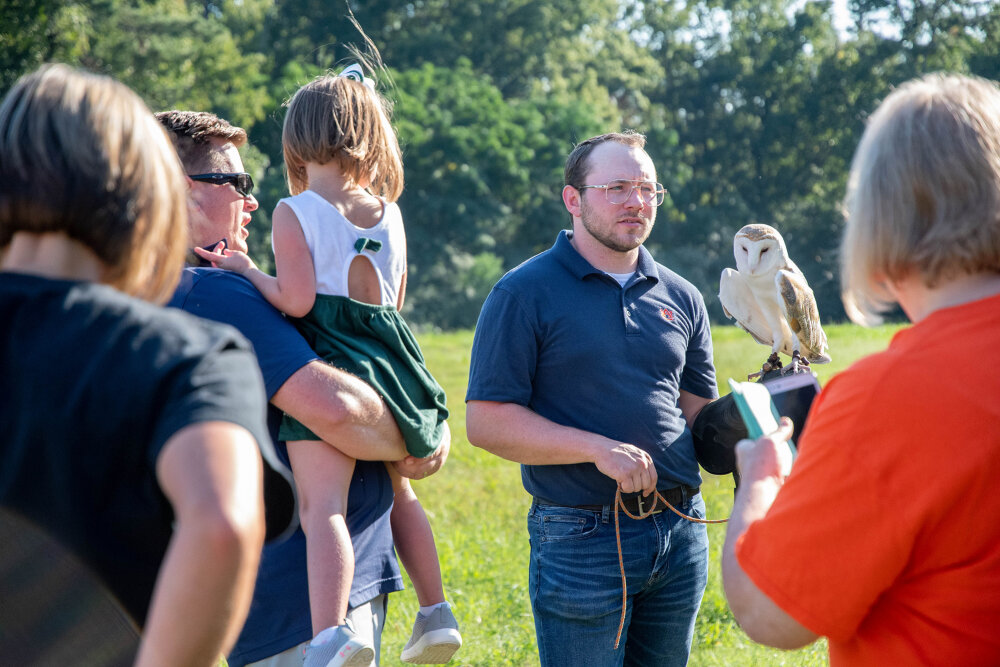 Football Fans and Feathers - Auburn University Vet Med Center