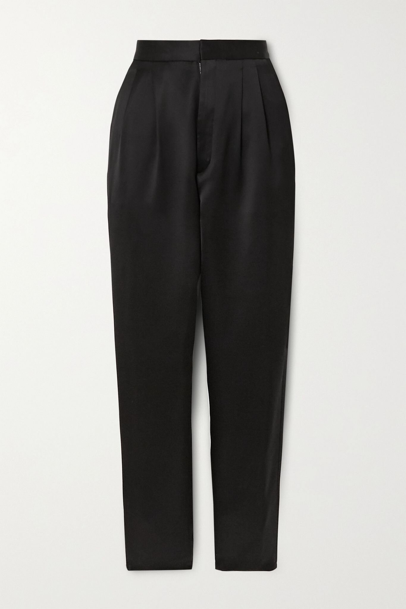 Saint Laurent satin straight-leg pants from Net-A-Porter.com (Copy)