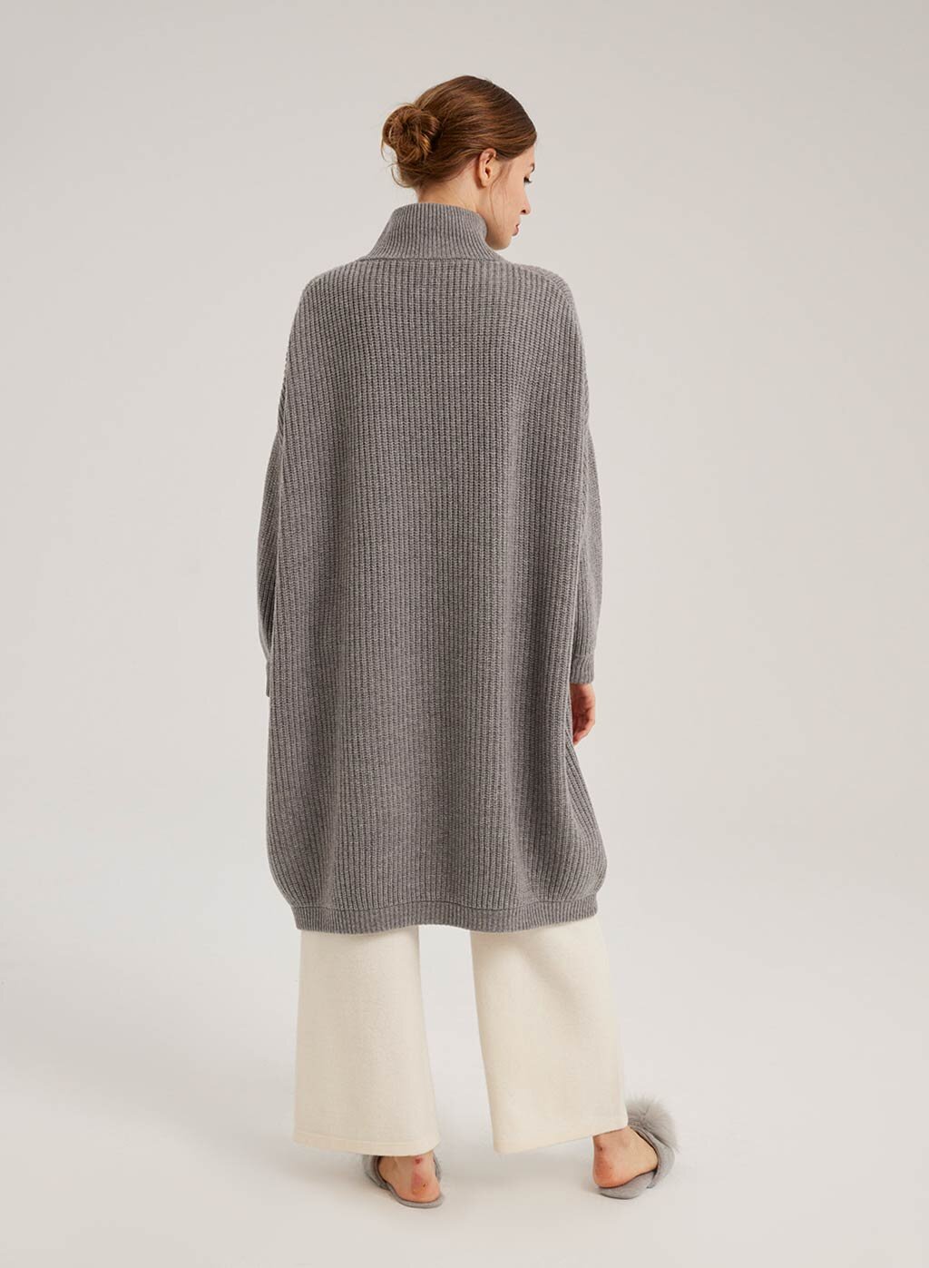 Nap Loungewear Box Cut Ample Cardigan