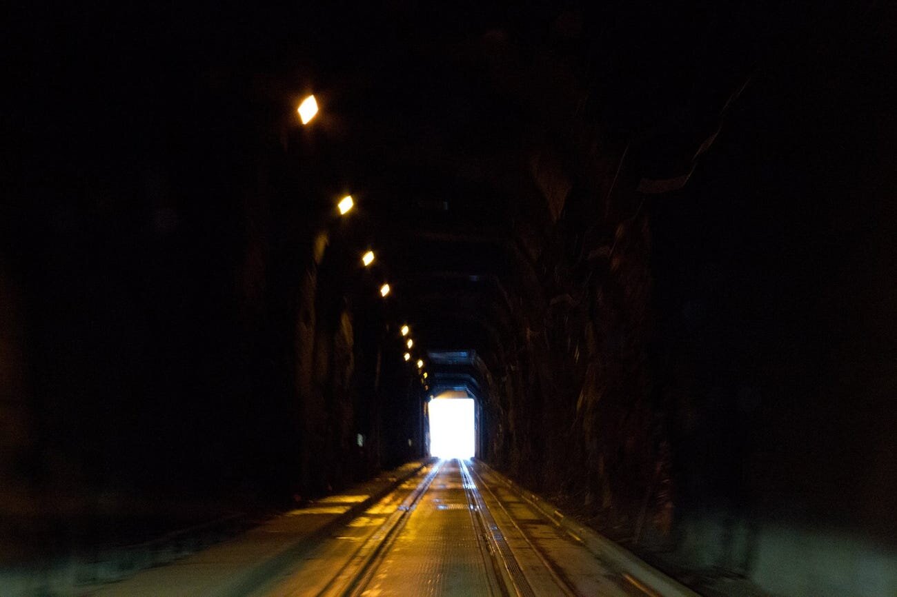 Whittier, Alaska Access Tunnel - Business Insider - Reddit /u/HyruleanHero1988