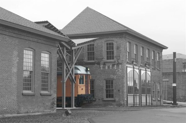 PHOTO #401 at the Electric City Trolley Museum Building - July, 2003 -Photo courtesy of Jeff Fischer