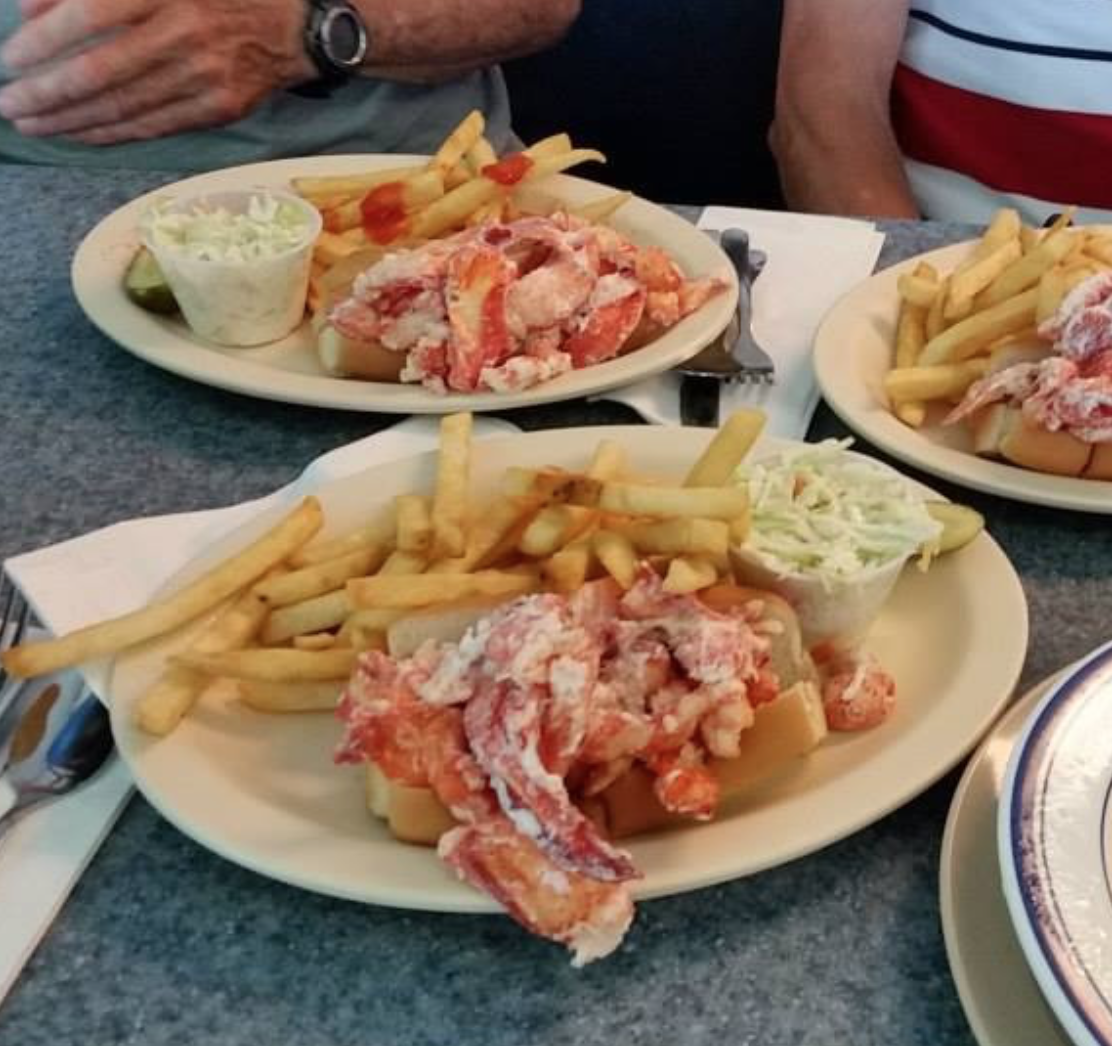 Lobster Rolls at Eagles Nest - Brewer, Maine