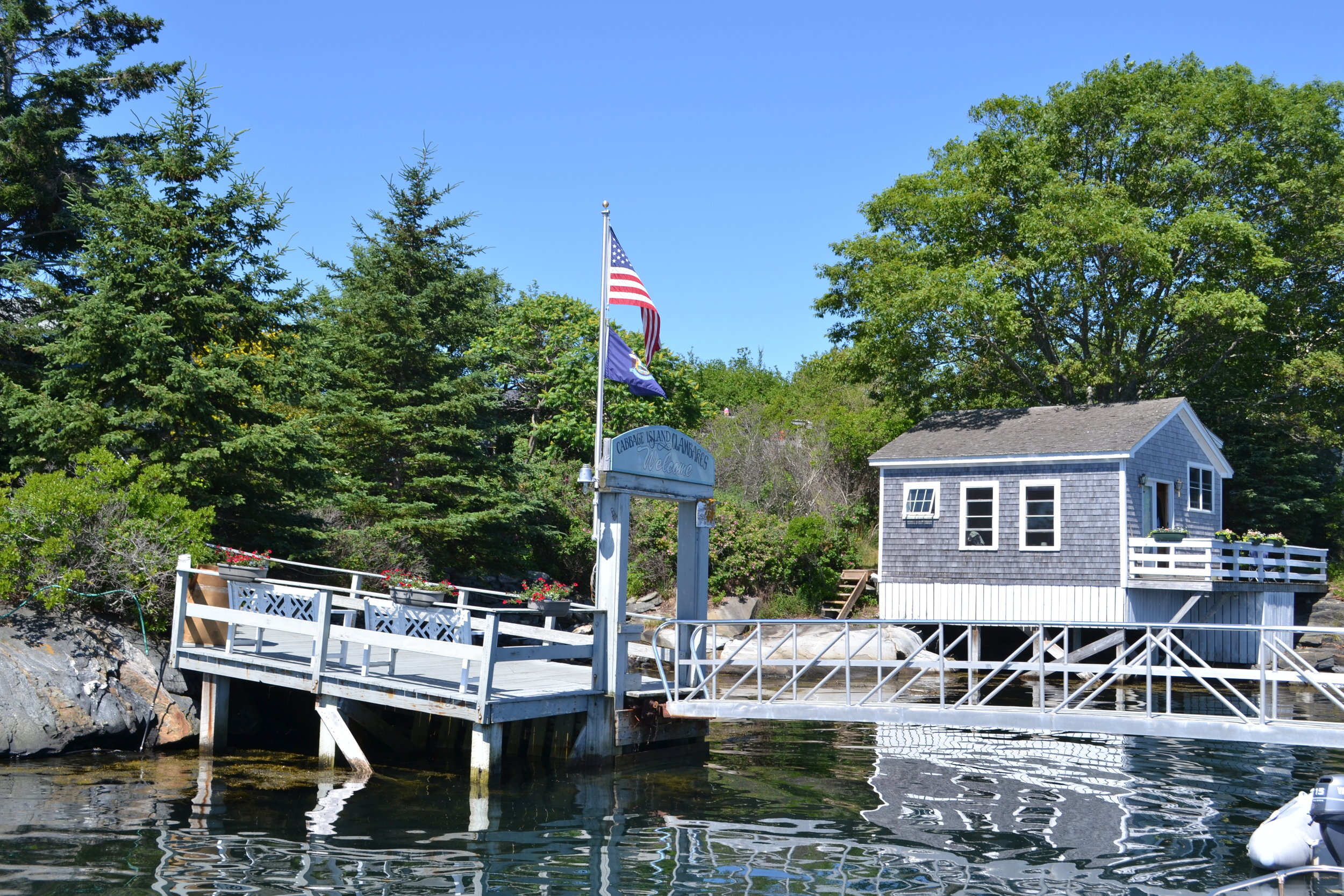 Cabbage Island Clambakes, Maine