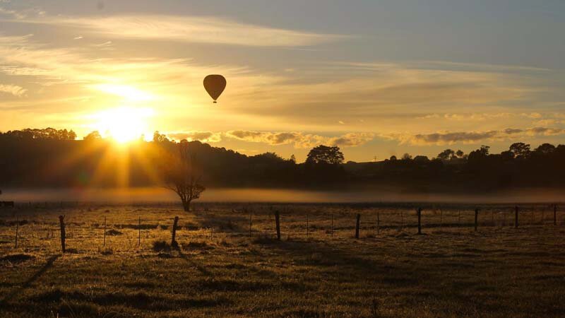 Sunrise Hot Air Balloon Ride - Byron Bay, Australia