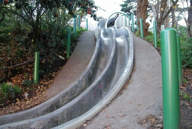 Seward Street Slides - San Francisco, California - Atlas Obscura