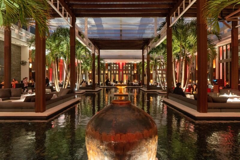 The Courtyard, The Setai, Miami Beach, Florida