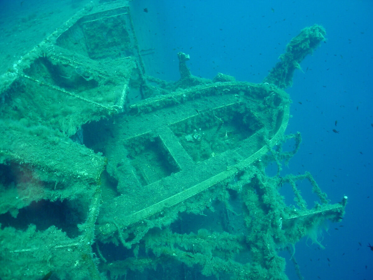 The Zenobia Shipwreck in Larnaca, Cyprus - Atlas Obscura