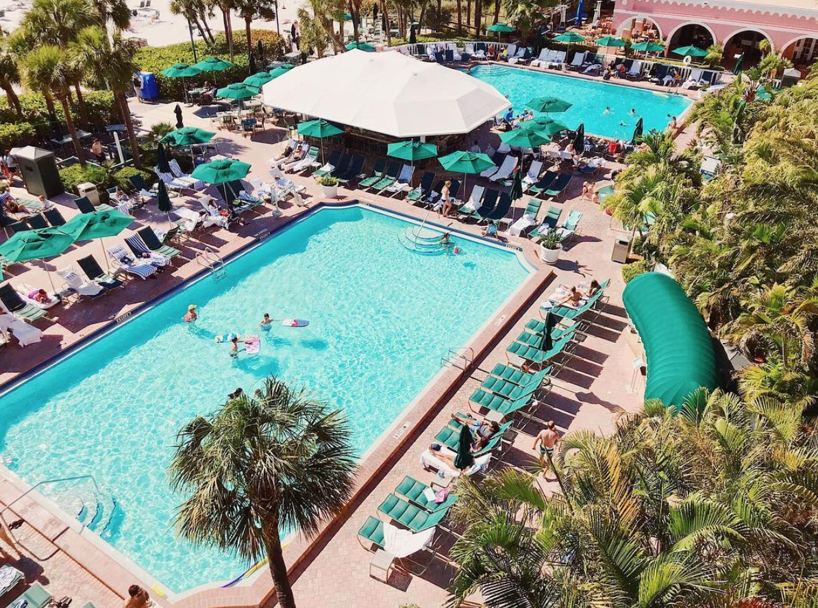 Don CeSar Hotel Pool - St. Pete Beach, Florida