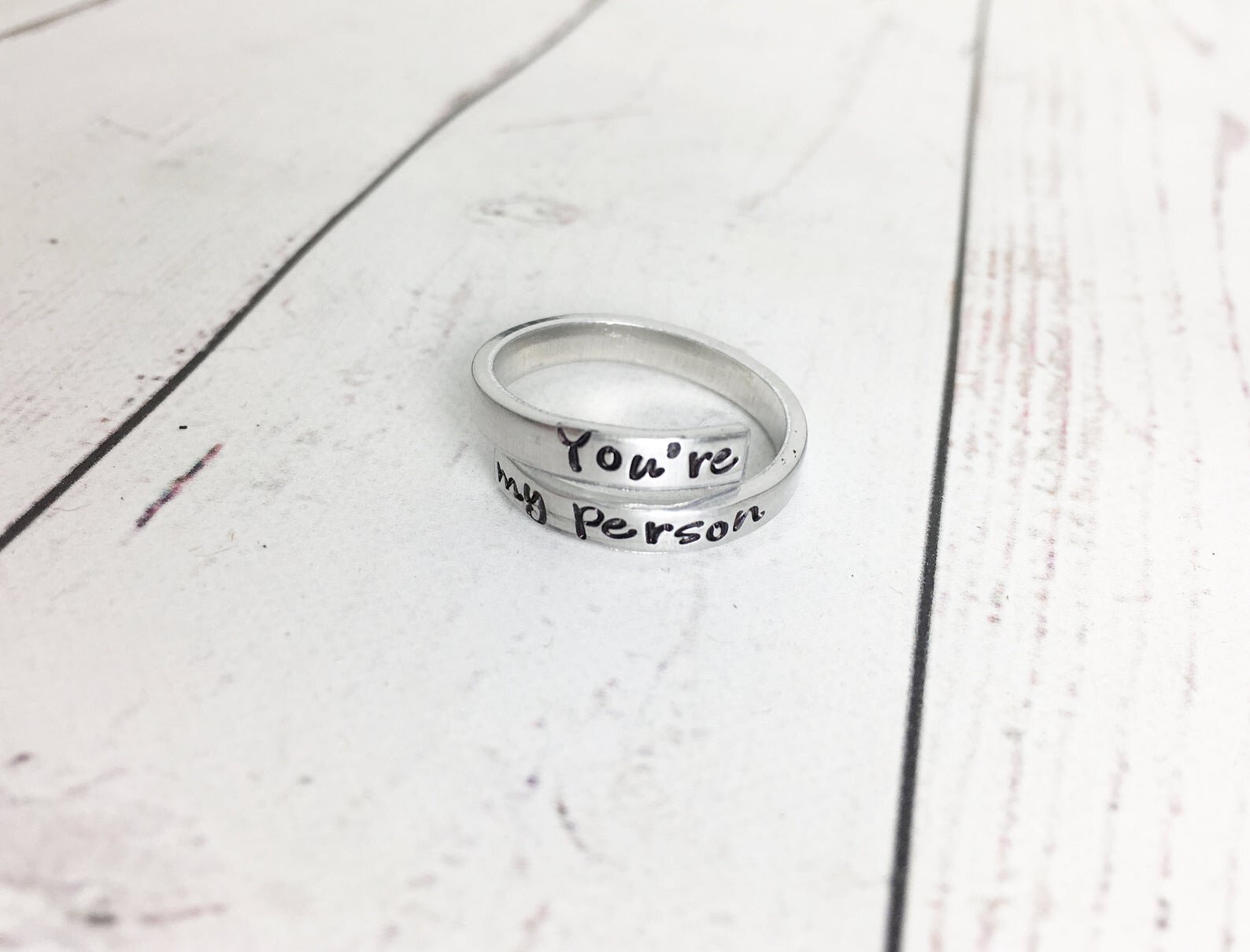 You're My Person Ring - Best friend rings on Etsy - KansasCityKreations